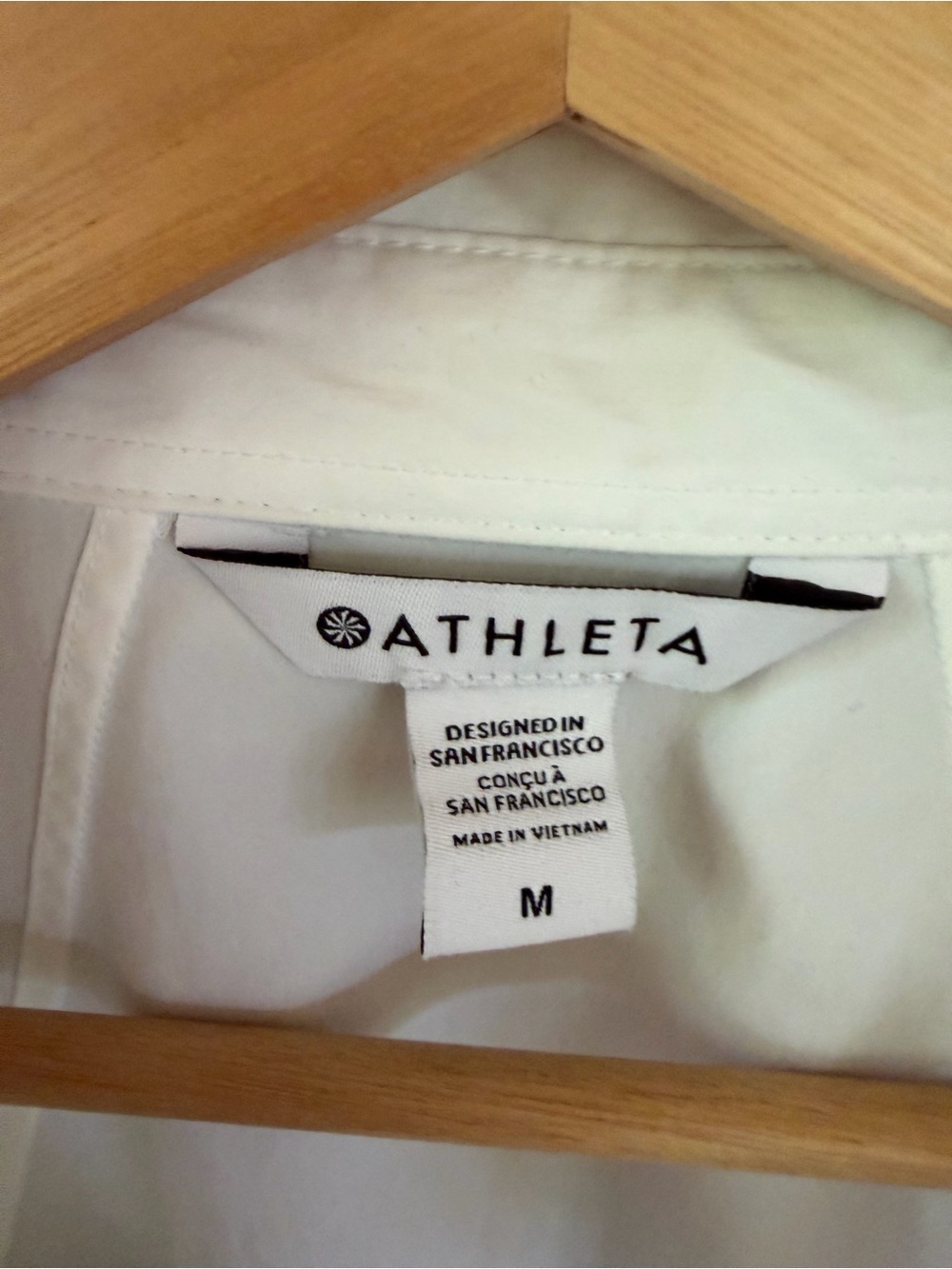 Athleta A-Frame Poplin Shirt - Picture 4 of 6